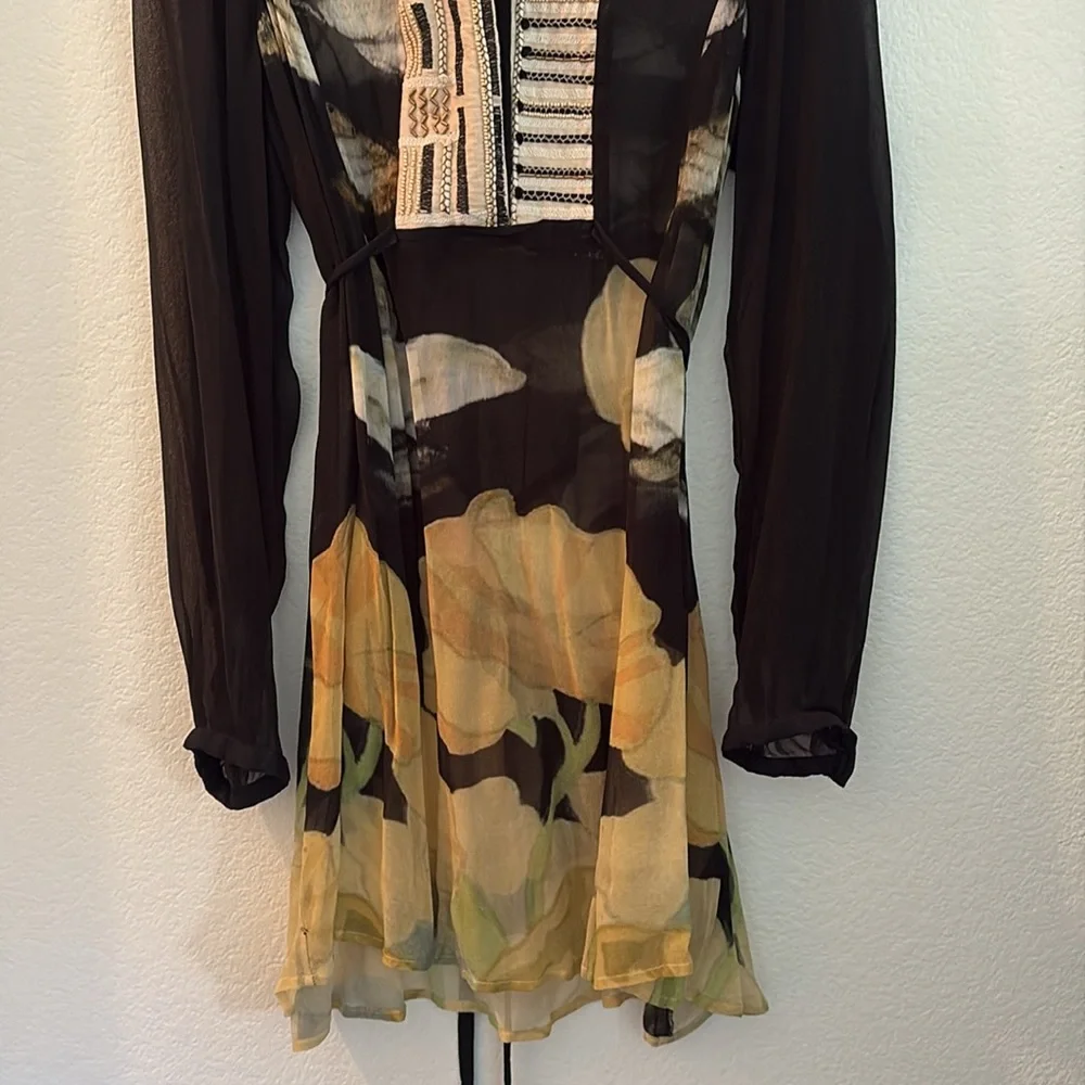 Anthropology Sheer Top/Tunic Blank London NWOT Size M - Picture 4 of 12